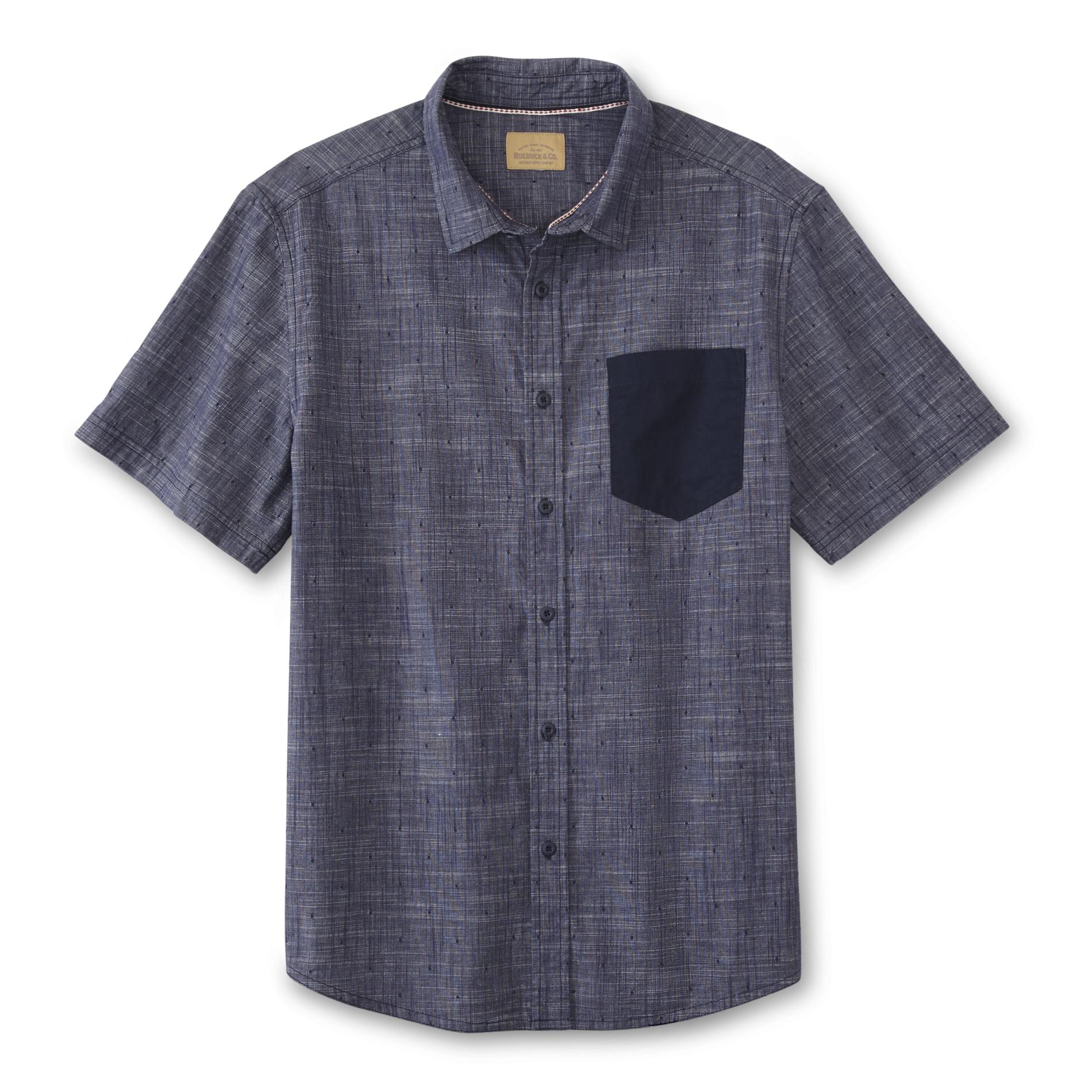 Roebuck & Co. Young Men's Short-Sleeve Shirt