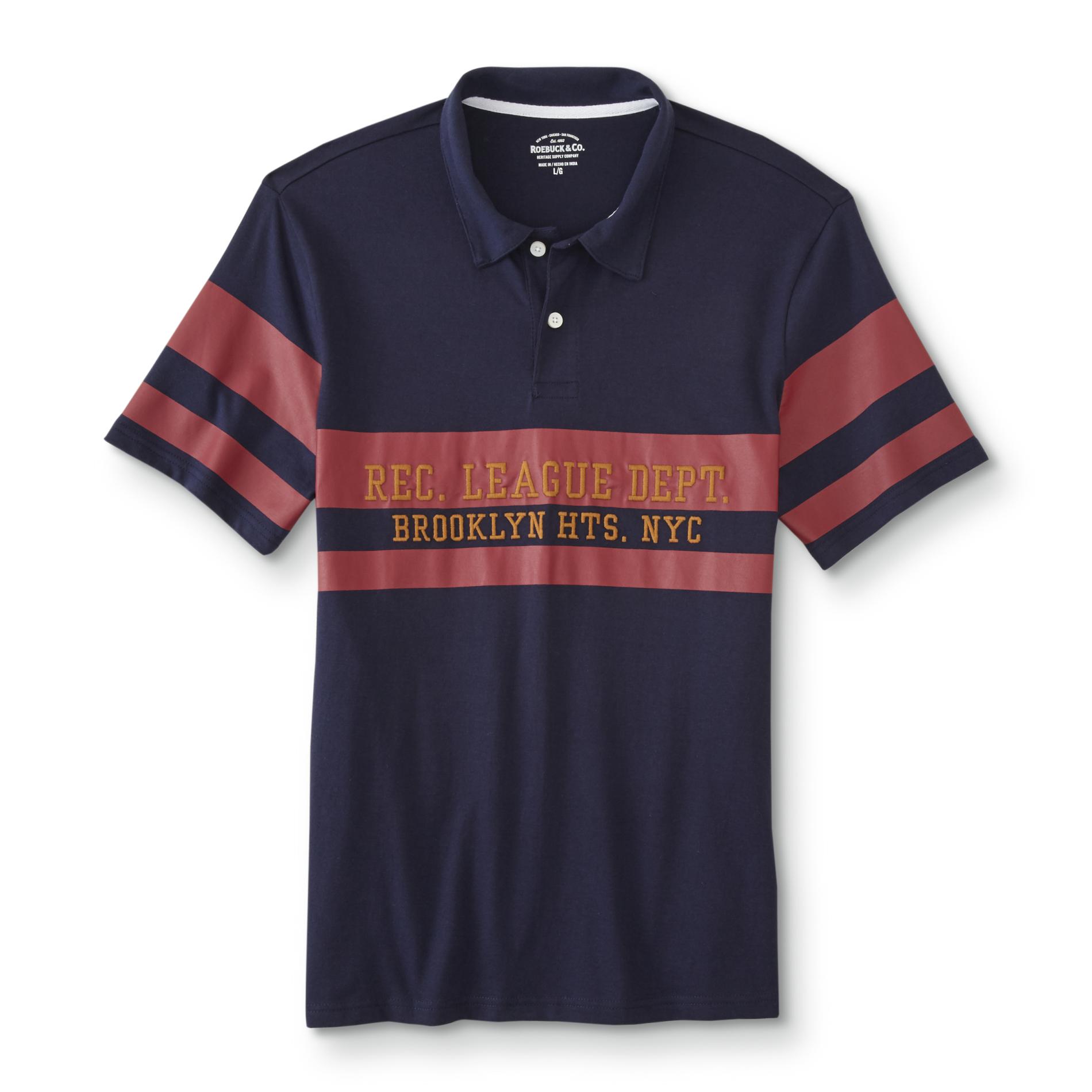 Roebuck & Co. Young Men's Polo Shirt - Striped