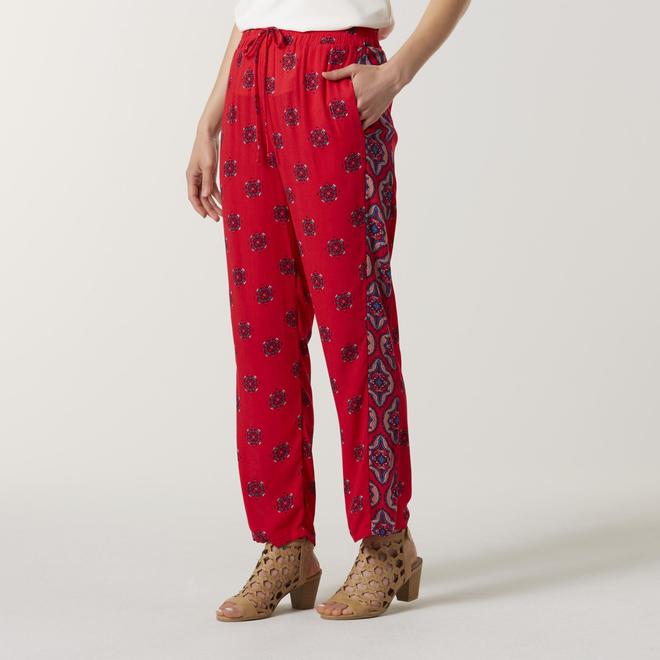 Crinkle Knit Long Pants with Drawstring Waist – Soft Stretch Wavy Texture ZP14469C28 $8EACH