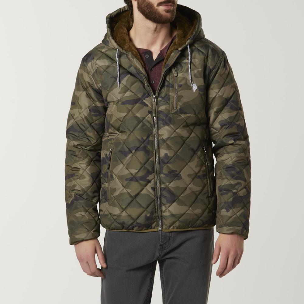 U.S. Polo Assn. Men's Quilted Jacket - Camouflage