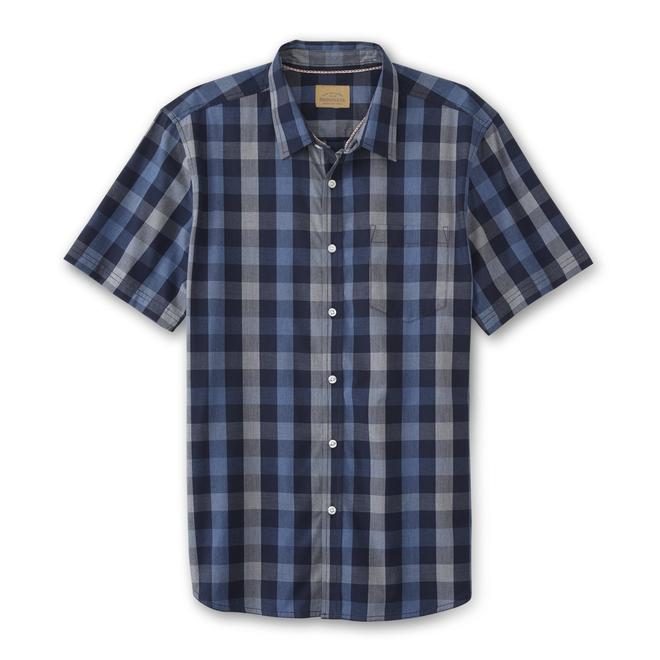 Roebuck & Co. Young Men's Short-Sleeve Shirt - Plaid Roebuck & Co. Young Men's Short-Sleeve Shirt - Plaid