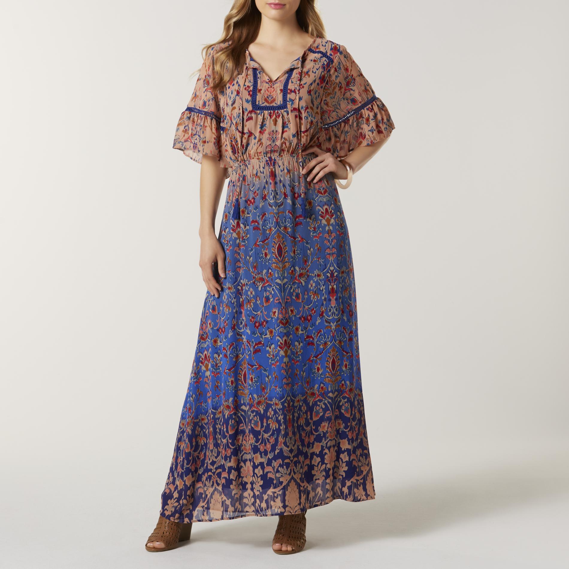 women's boho maxi dresses