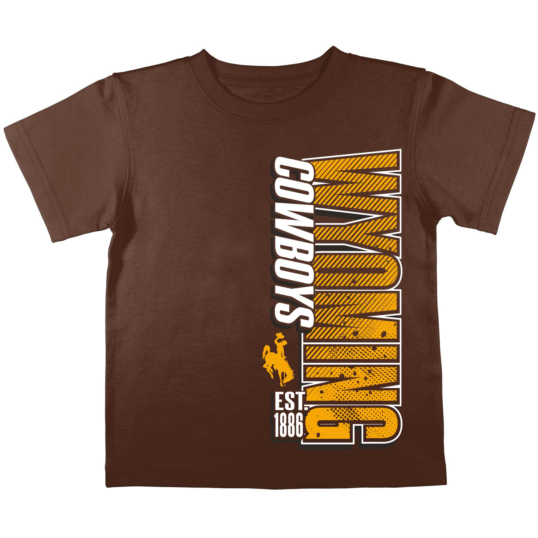 NCAA Boy's Graphic T-Shirt - University of Wyoming Cowboys