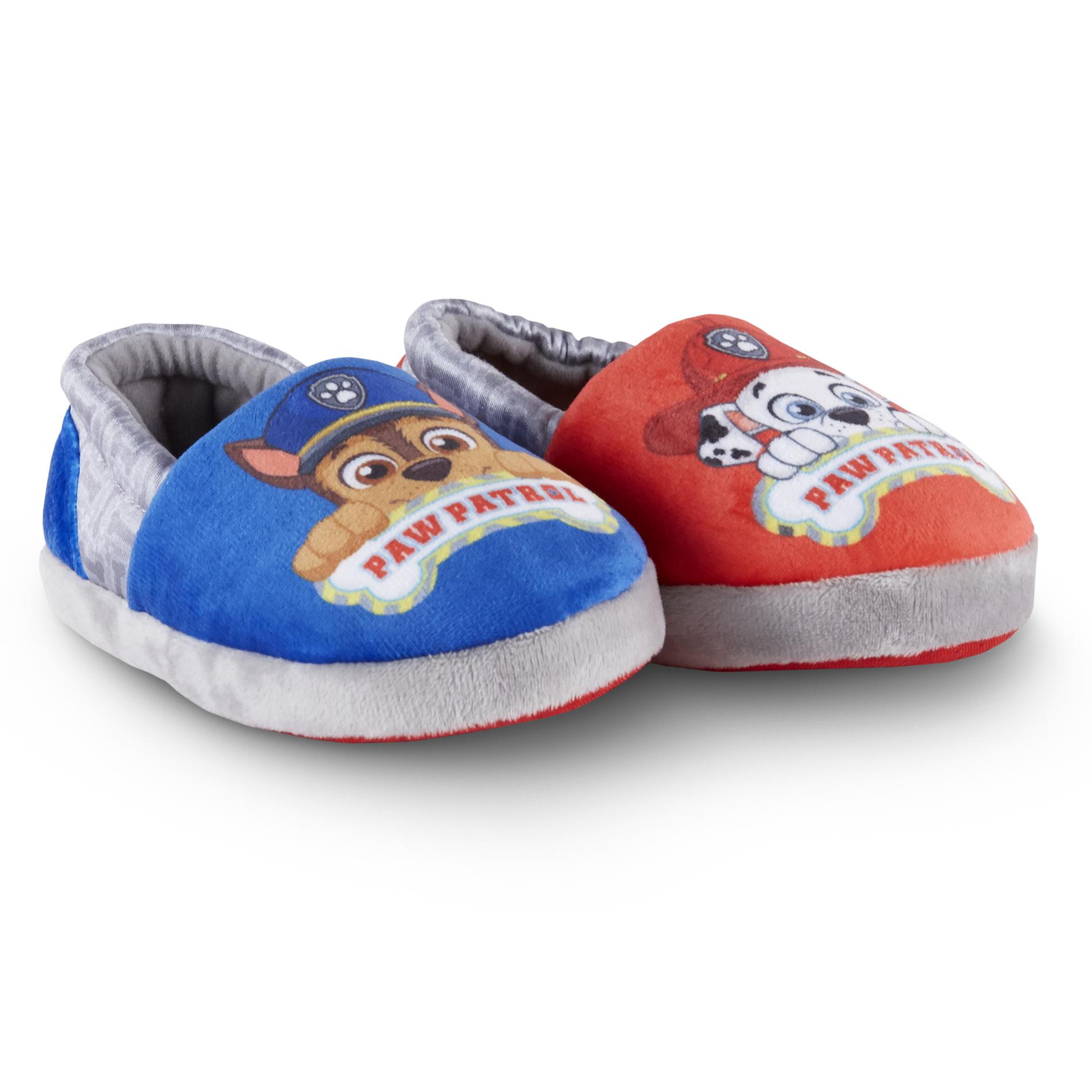Nickelodeon Toddler Boys' PAW Patrol Slipper - Blue/Red, Large - (Toddler), Black Nickelodeon Toddler Boys' PAW Patrol Slipper - Blue/Red, Large - (Toddler), Black