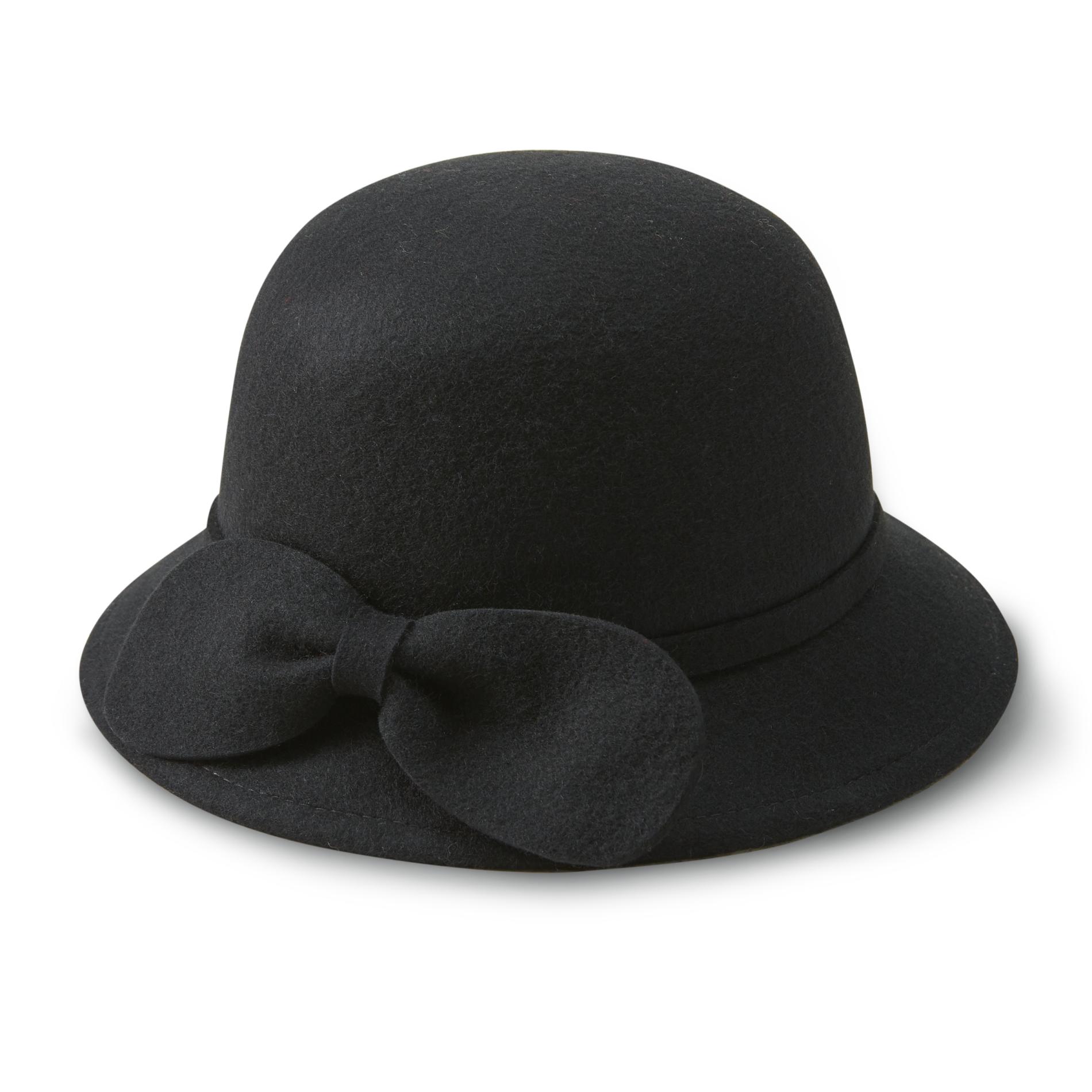 Women's Wool Felt Cloche Hat