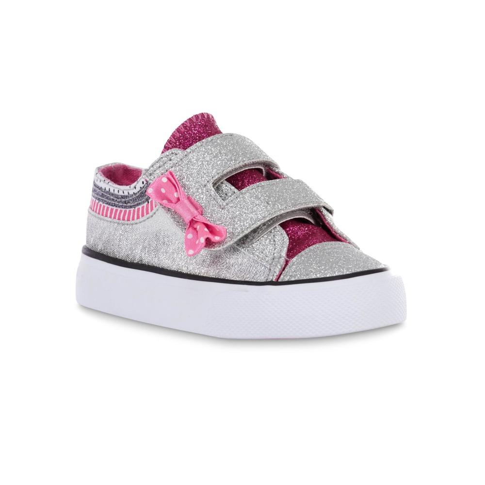 Roebuck & Co. Toddler Girl's Lil Maisy Pink/Silver Casual Shoe
