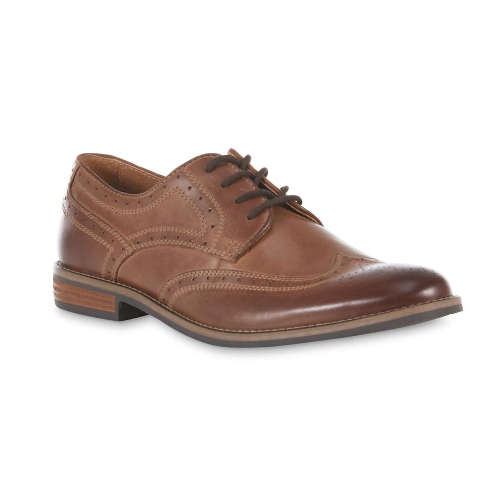 Structure Men's Seth Leather Oxford - Brown