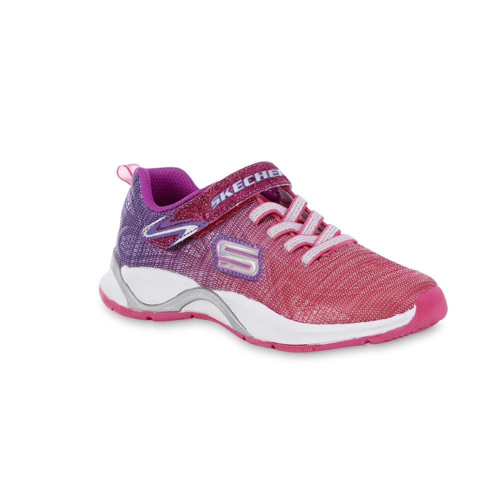 Skechers Girl's Hi Glitz Pink/Purple Athletic Shoe