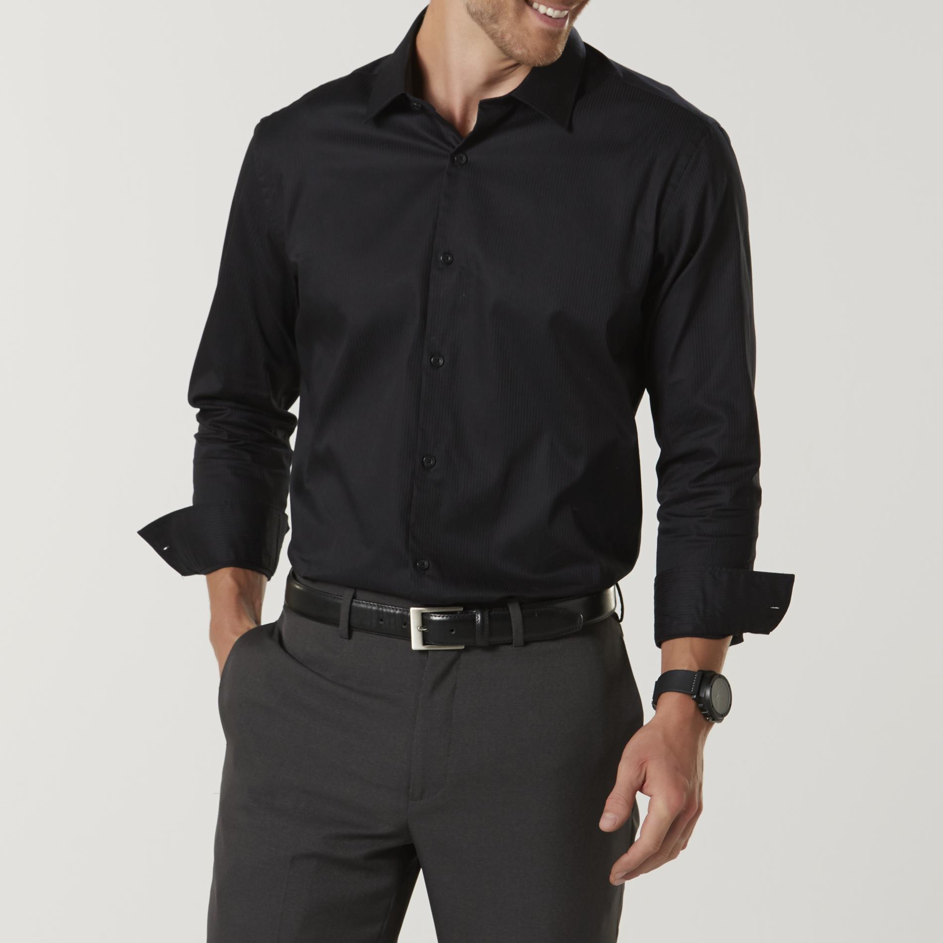structure slim fit dress shirt