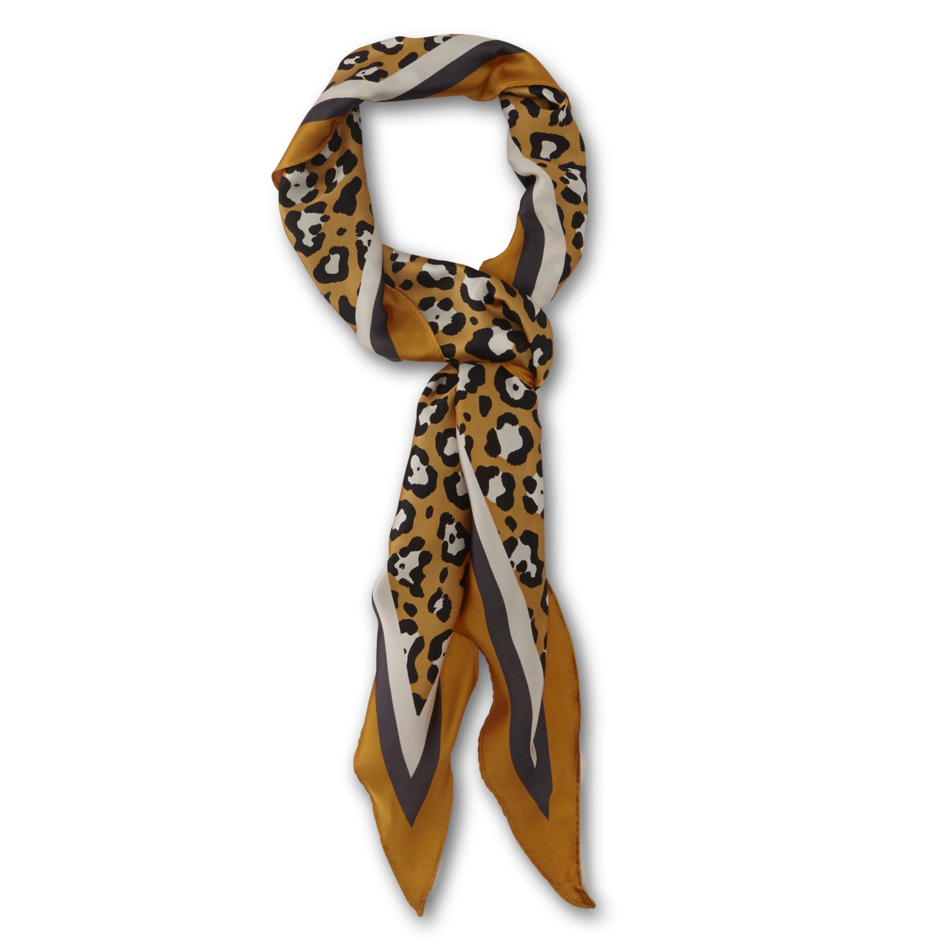Leopard print scarf kmart Clearance
