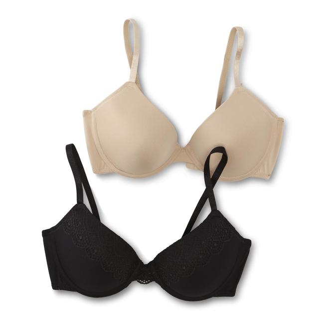 Maidenform Women's 2Pack Lace PushUp Bras