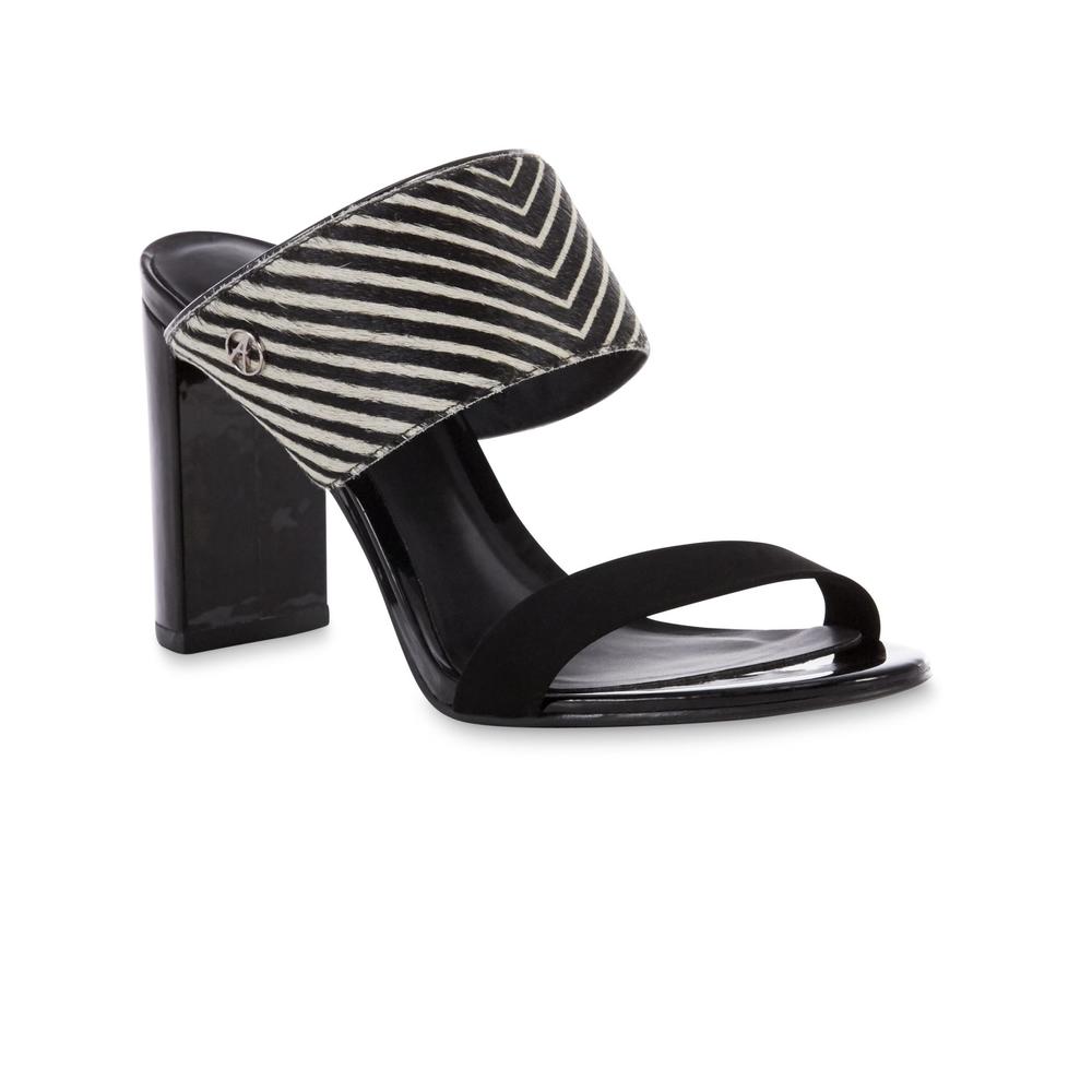 Ateliermix Women's Black/White High-Heel Sandal