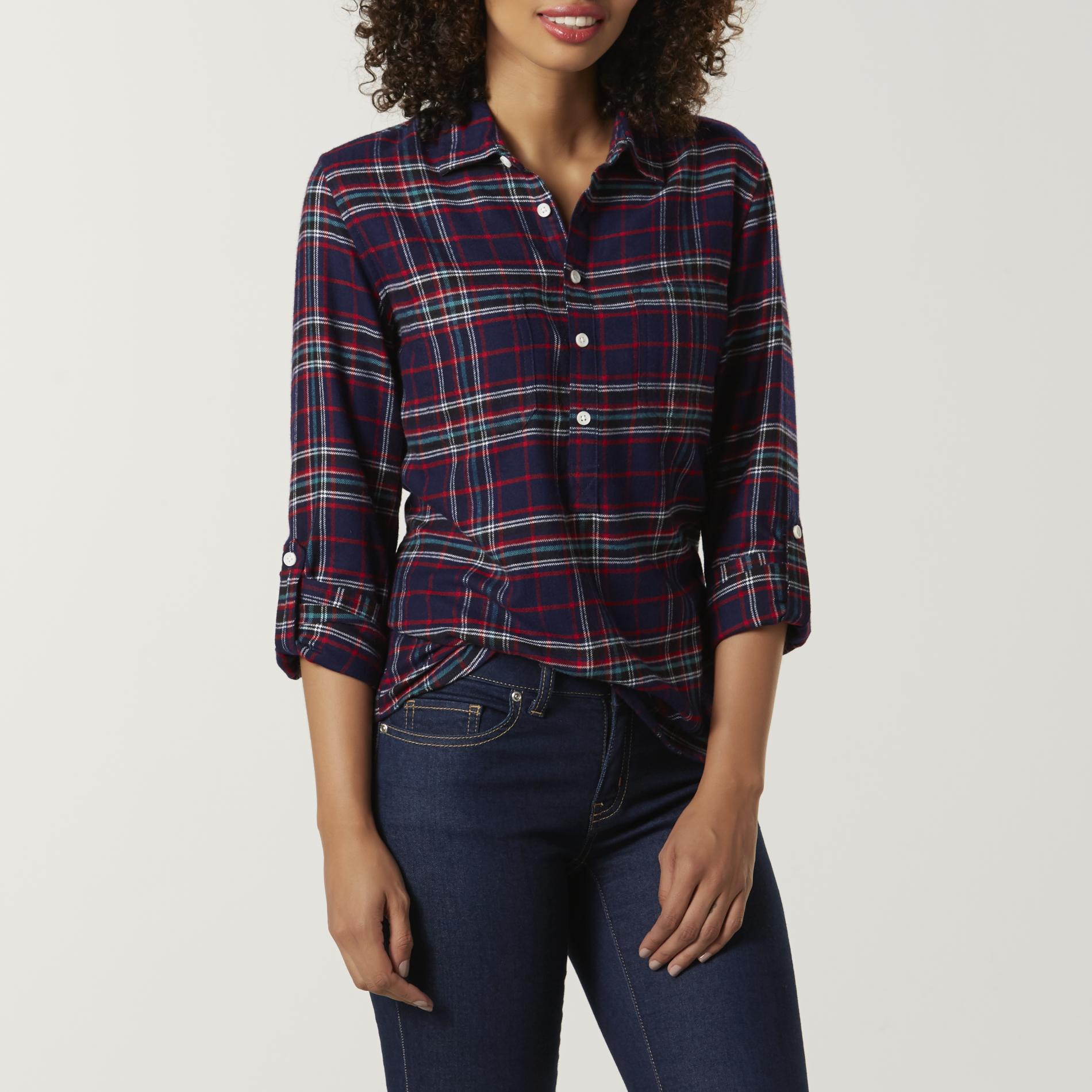 Roebuck & Co. Women's Flannel Shirt - Plaid
