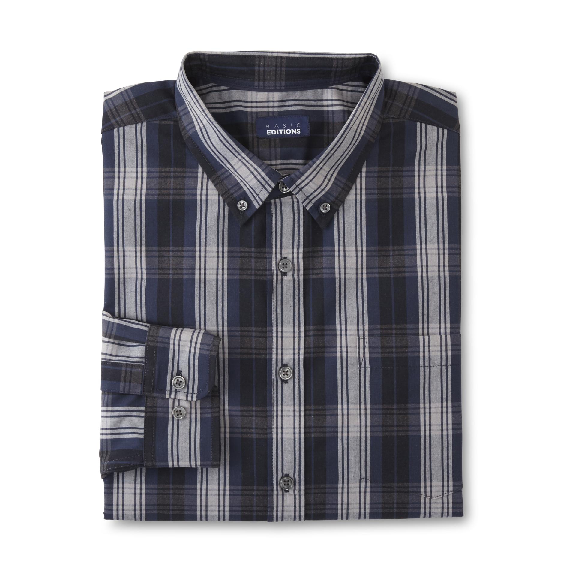 kmart dress shirts Long Sleeve Oxford Shirt