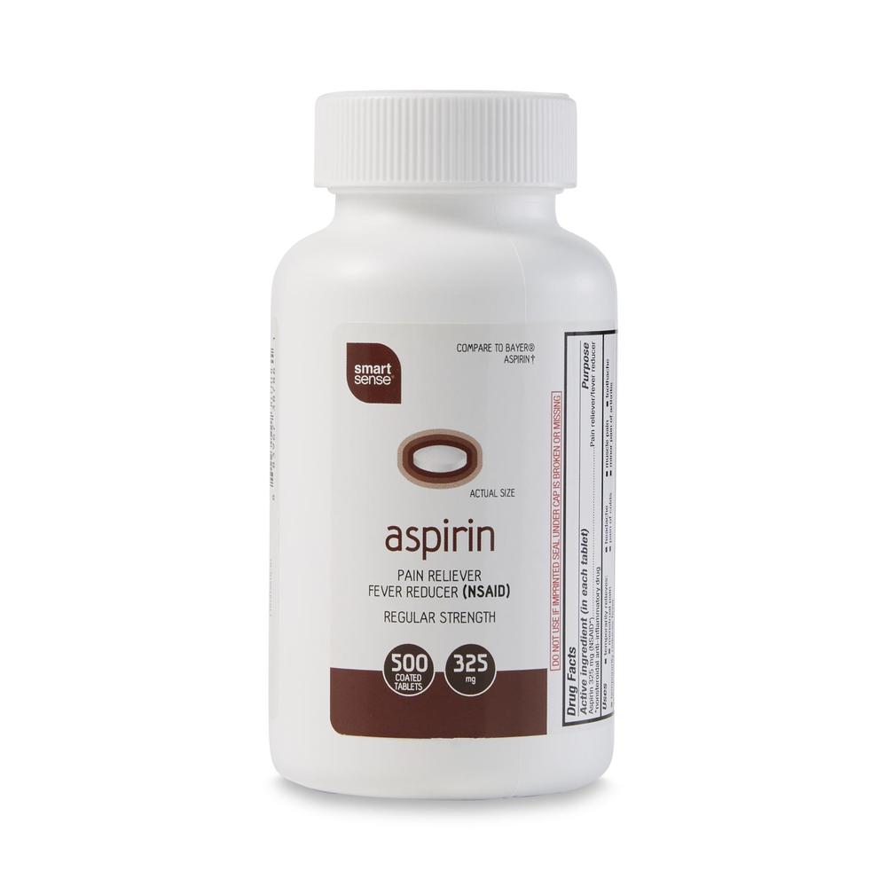 Regular Strength Aspirin - 500 Coated Tablets
