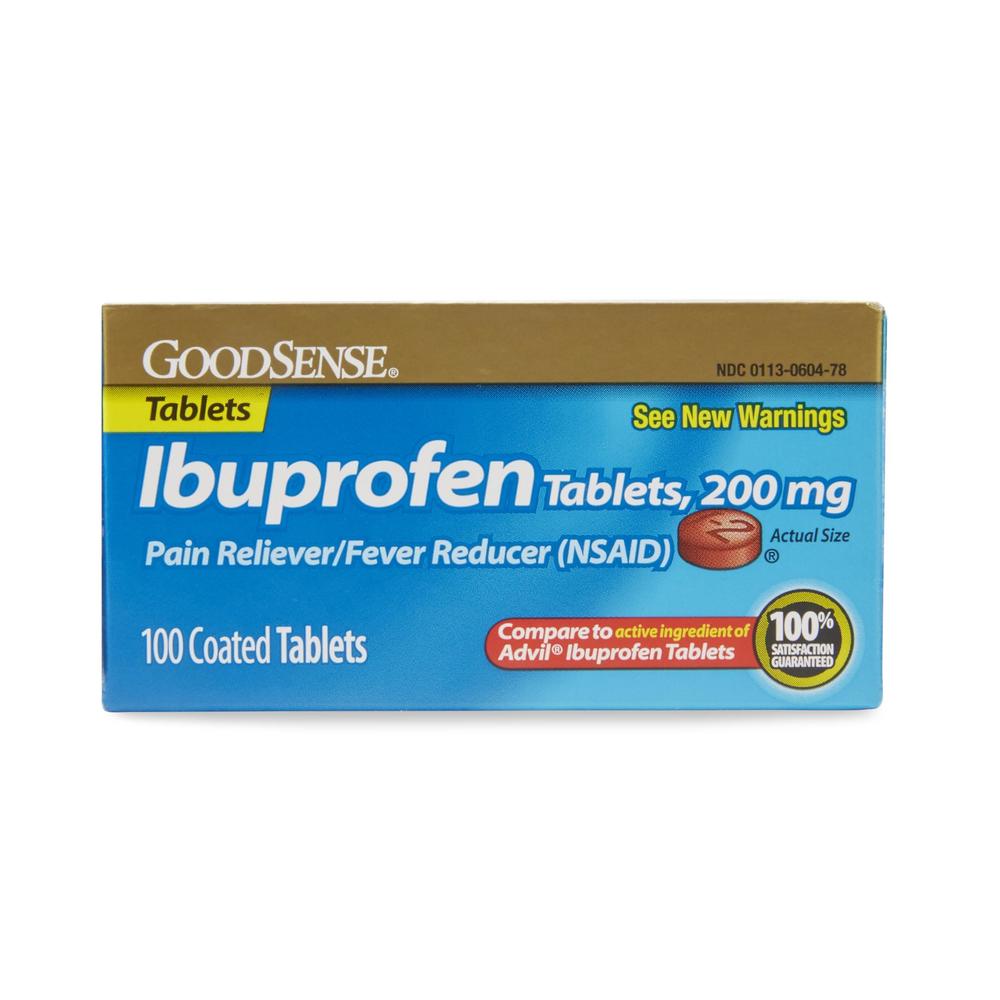 GoodSense Ibuprofen - 100 Tablets