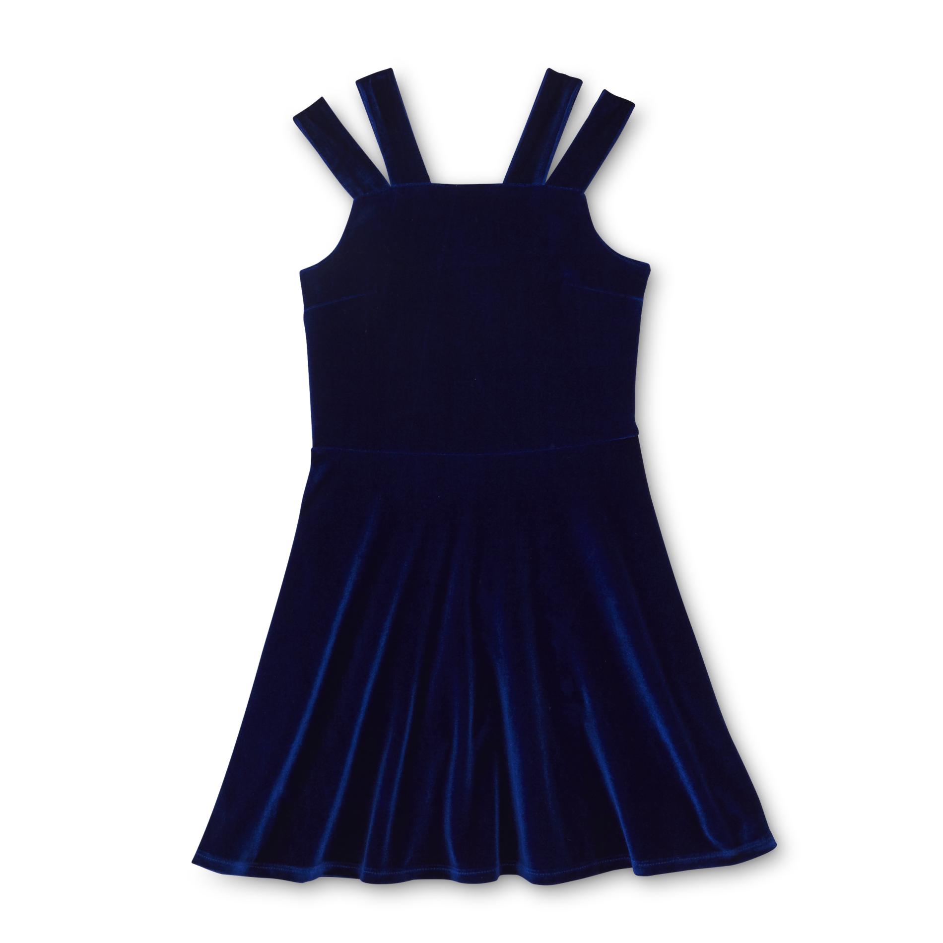 Holiday Editions Girls' Velour Party Dress