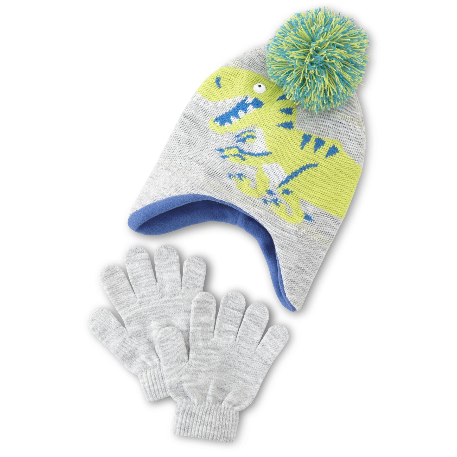 baby winter hat and gloves