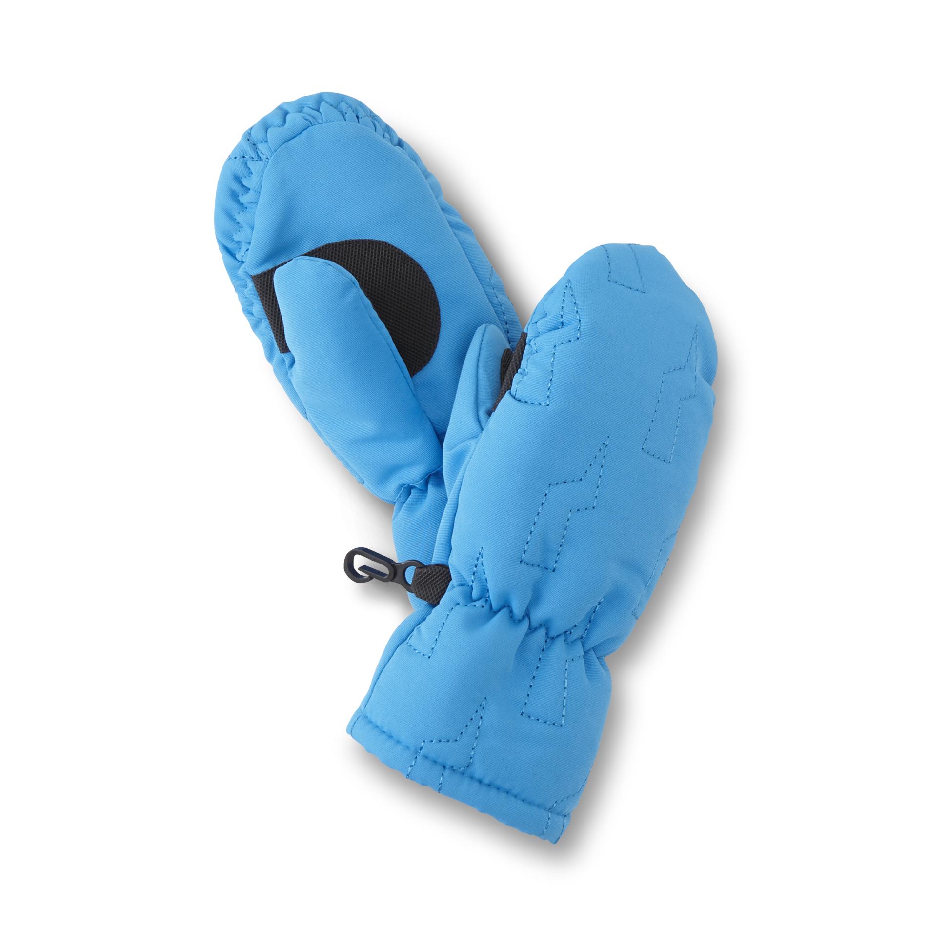 Simply Styled Toddler Boys' Quilted Mittens - Lightning Bolt