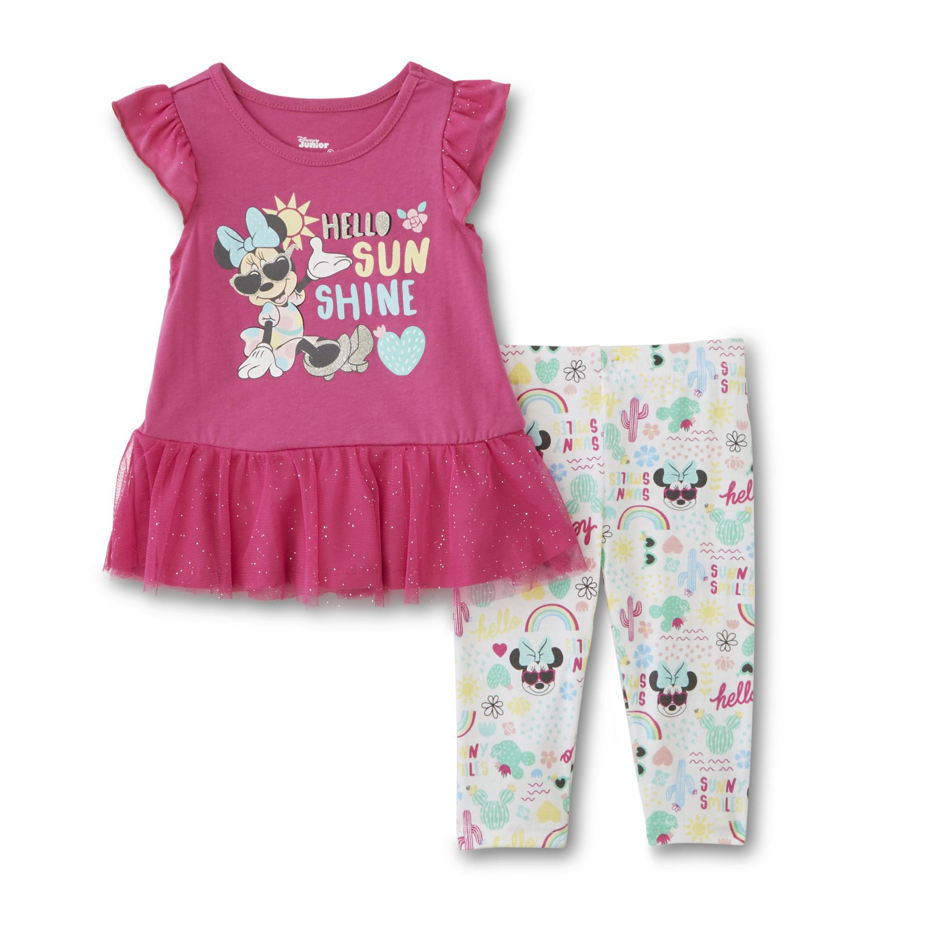 Disney Minnie Mouse Infant & Toddler Girls' Tunic & Leggings