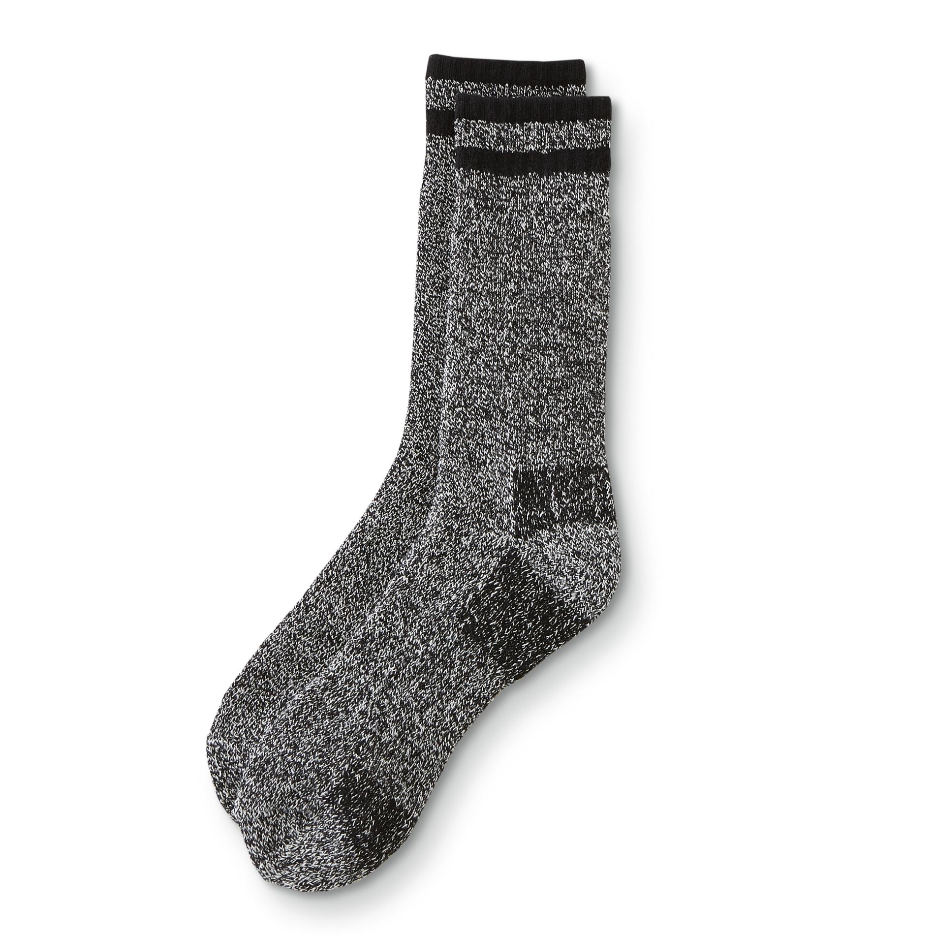 Kodiak Men's 2-Pairs Thermal Crew Socks - Marled