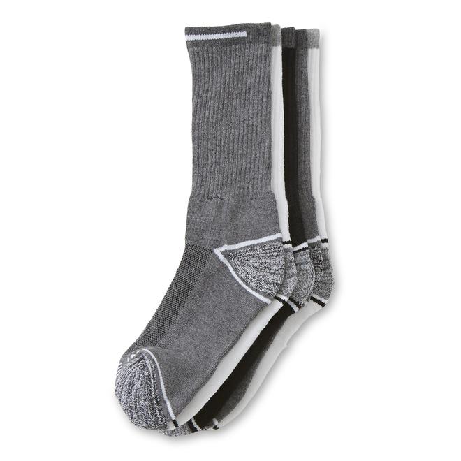 Men's 5Pairs Athletic Crew Socks