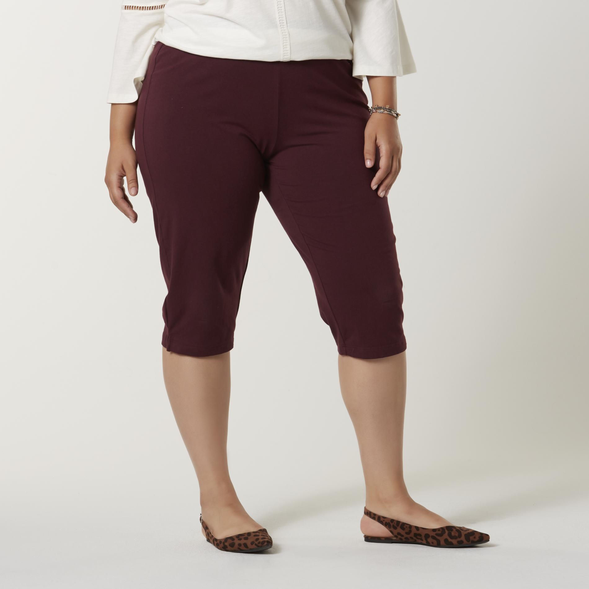 Pantalon Capri/crop Taille Plus Laura Scott - Modèle SEA SPRAY MILLENNIUM - Tailles 1X Et 2X - Neuf Avec étiquettes