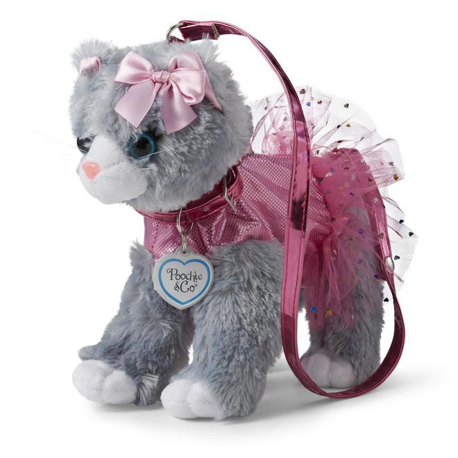 Girls' Plush Kitten Purse