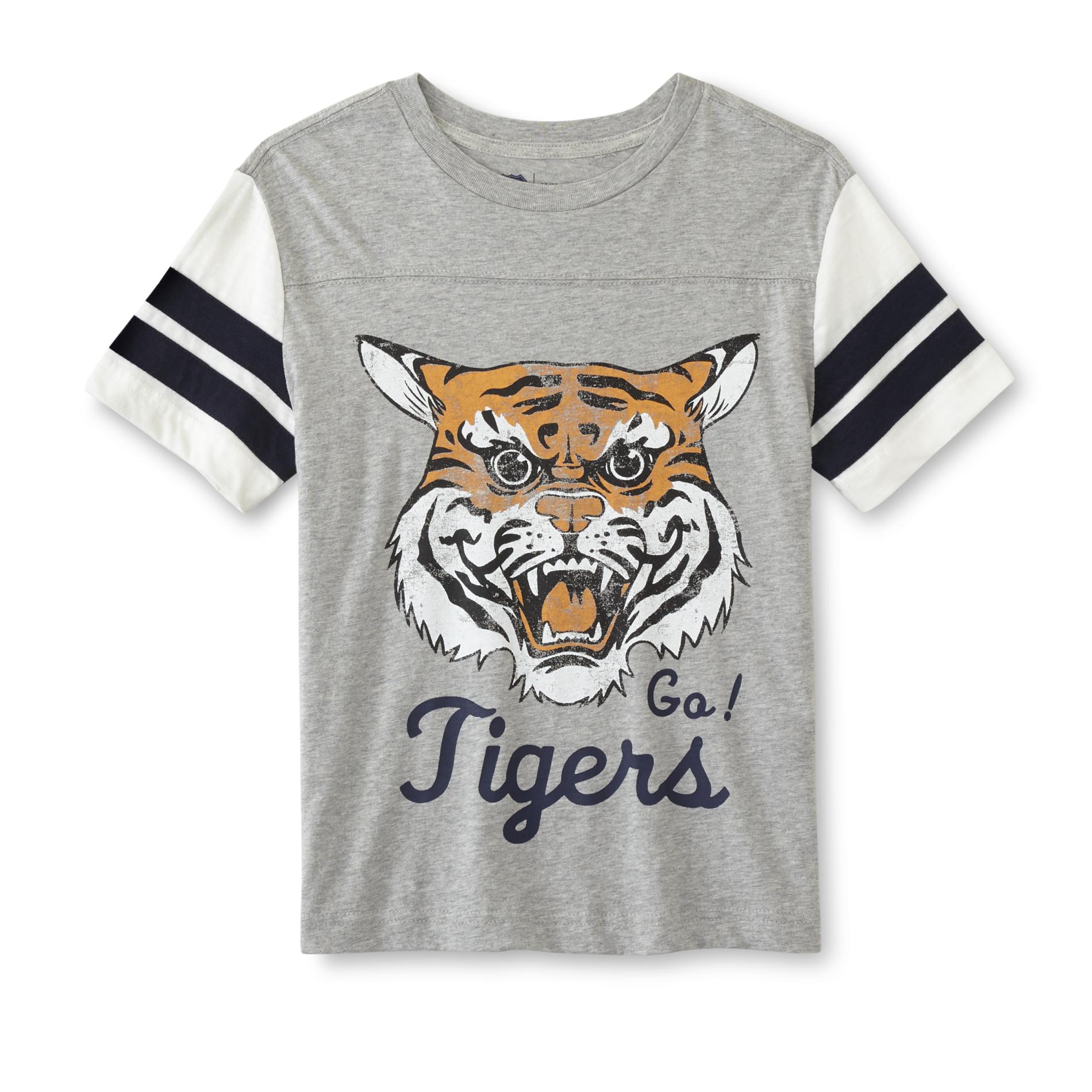 Route 66 Boys' Ringer T-Shirt - Go Tigers