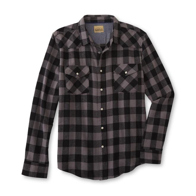 Roebuck & Co. Young Men's Flannel Shirt - Buffalo Check