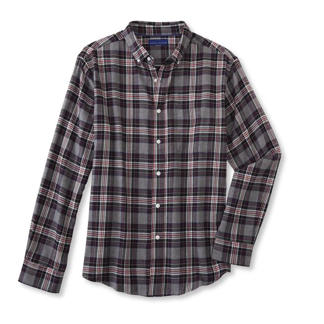 Simply Styled Men's Flannel Shirt - Plaid