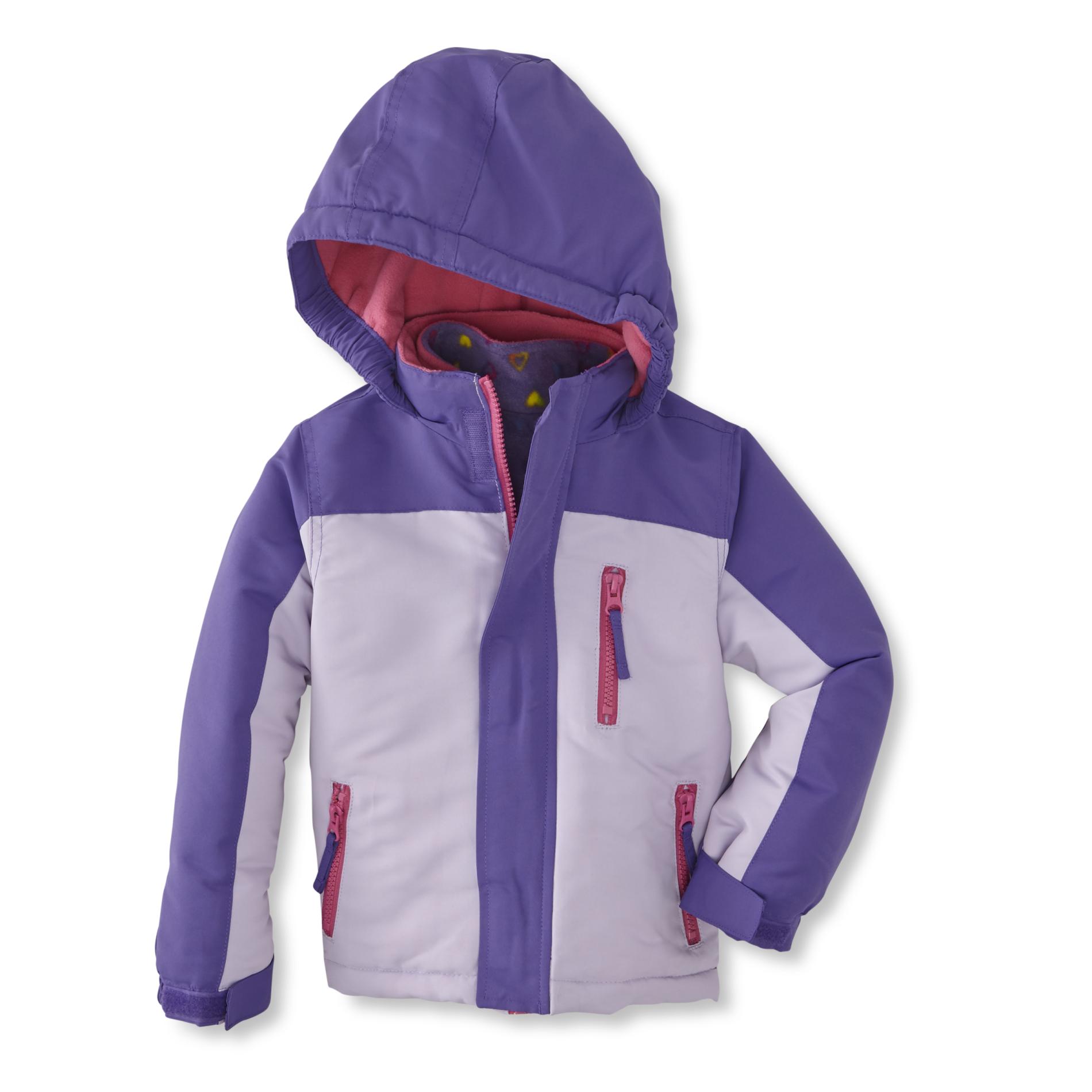 Athletech Infant & Toddler Girls' Winter Coat & Removable Liner Jacket - Hearts