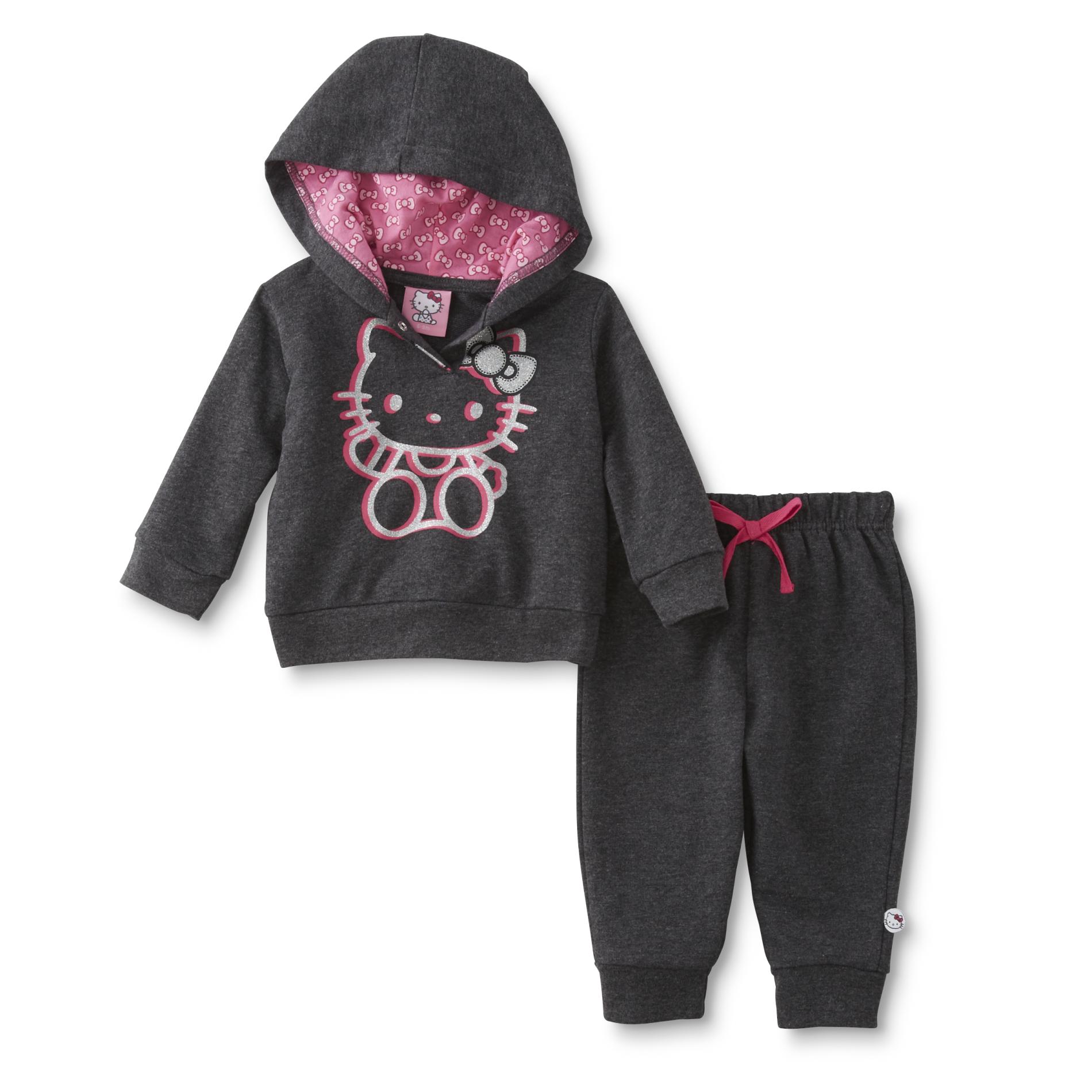 Hello Kitty Newborn & Infant Girl's Hoodie & Sweatpants