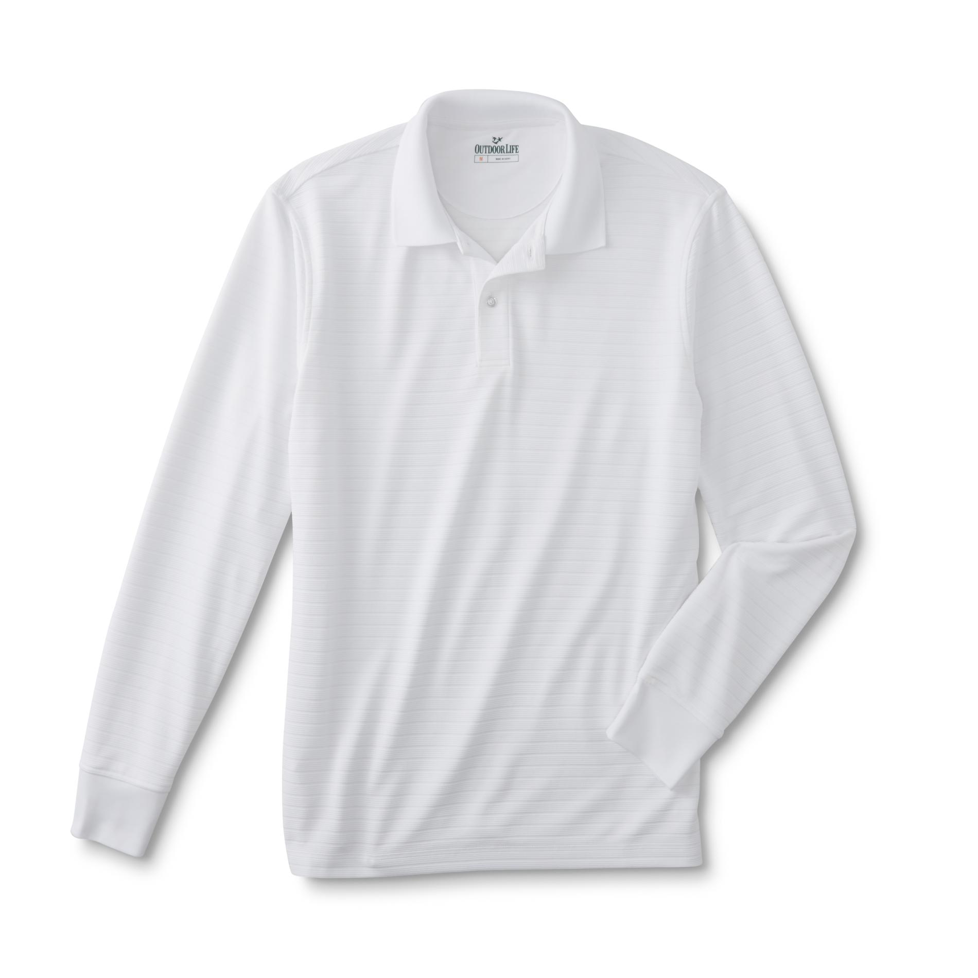 Outdoor Life&reg; Men's Long-Sleeve Polo Shirt