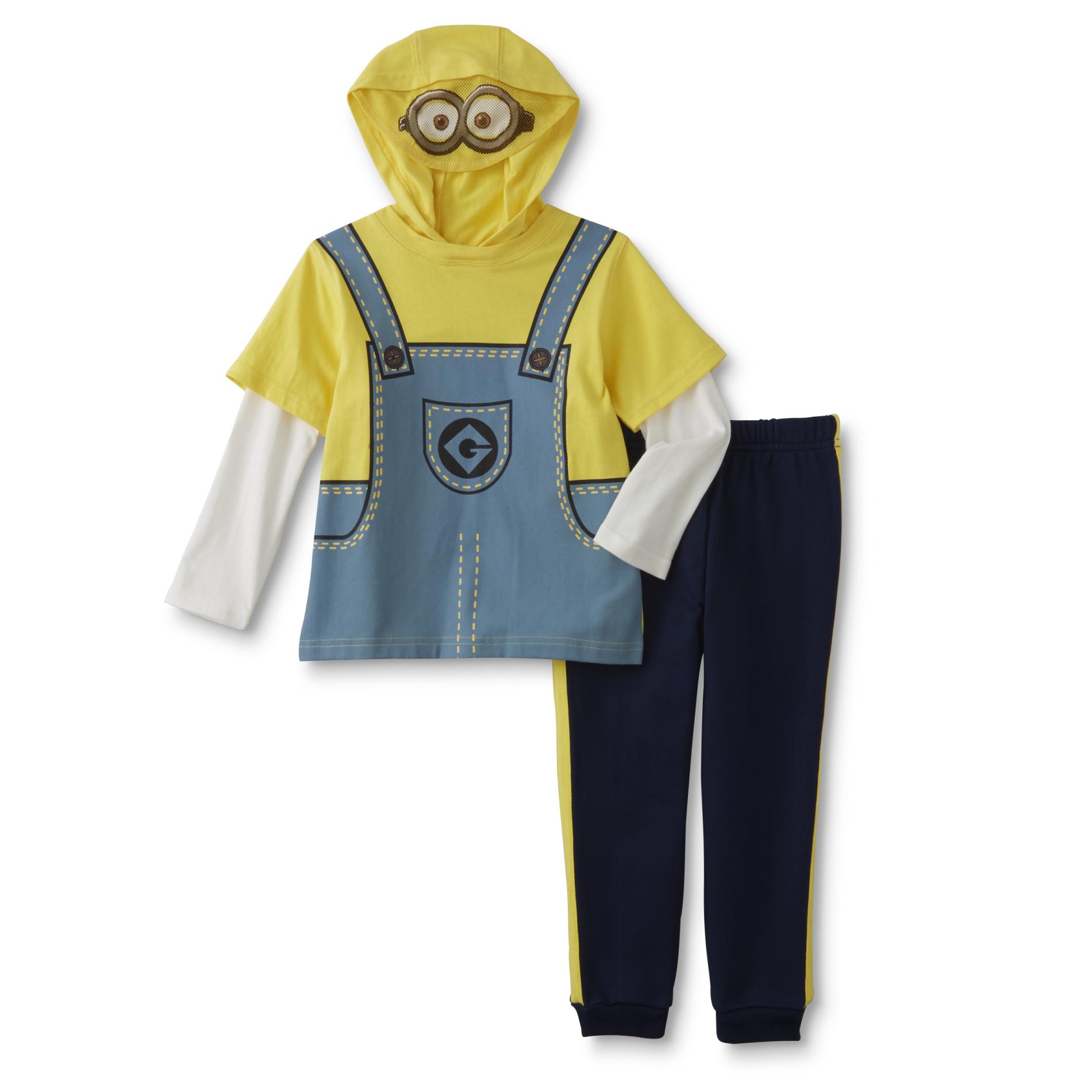 Universal Studios Toddler Boy's Hooded Costume Shirt & Pants