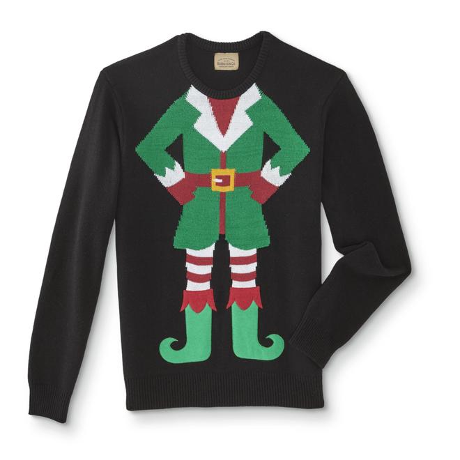 Roebucks Young Men S Ugly Christmas Sweater Elf Go big or go whether you're looking for men's ugly christmas sweaters, women's ugly christmas sweater. usd