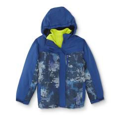 Athletech Boys' Winter Coat & Removable Liner Jacket - Camouflage