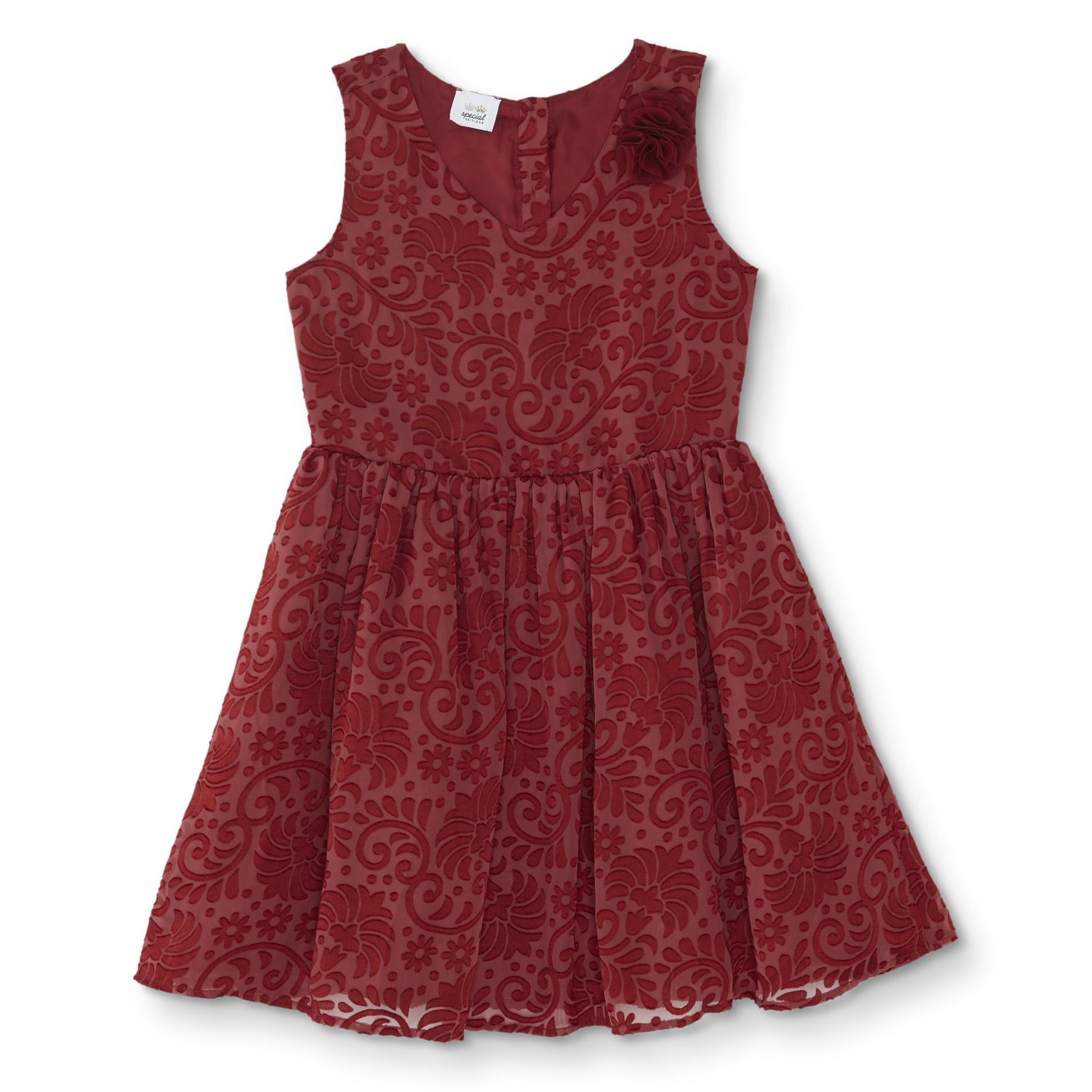 Special Editions Infant & Toddler Girls' Sleeveless Occasion Dress