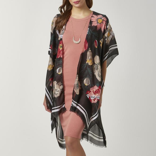 Women's Kimono Wrap Floral