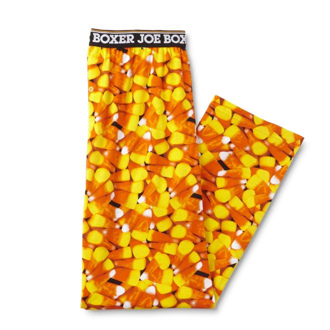 Joe Boxer Men's Halloween Pajama Pants Candy Corn