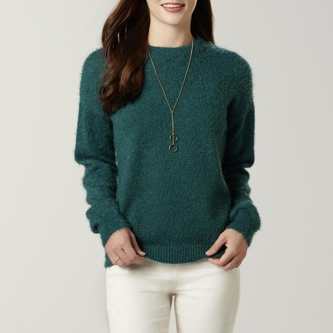 Simply Styled Women's Eyelash Sweater
