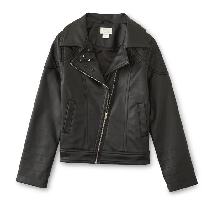 Spencer Girls' Moto Jacket