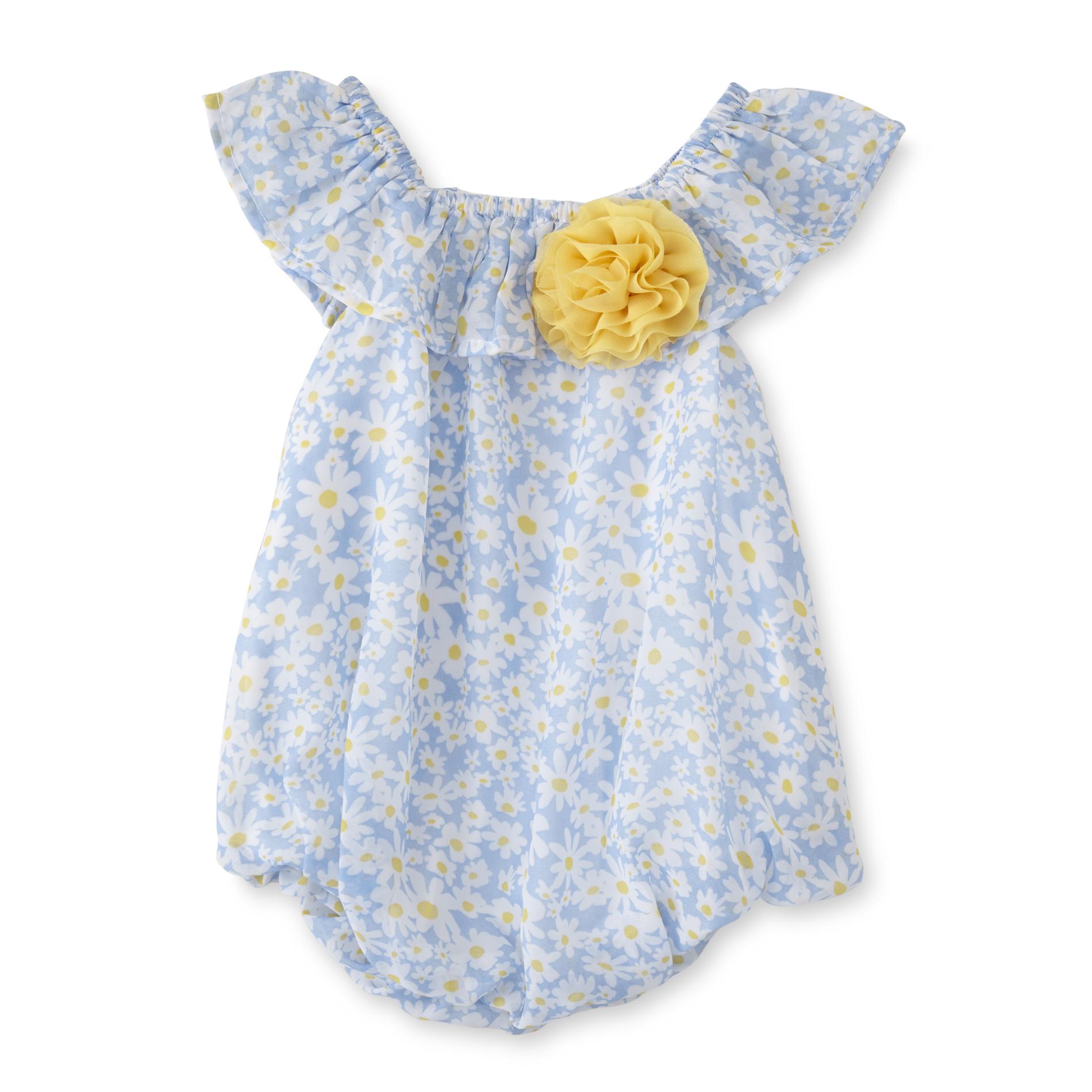Baby Essentials Infant Girls' Romper - Floral