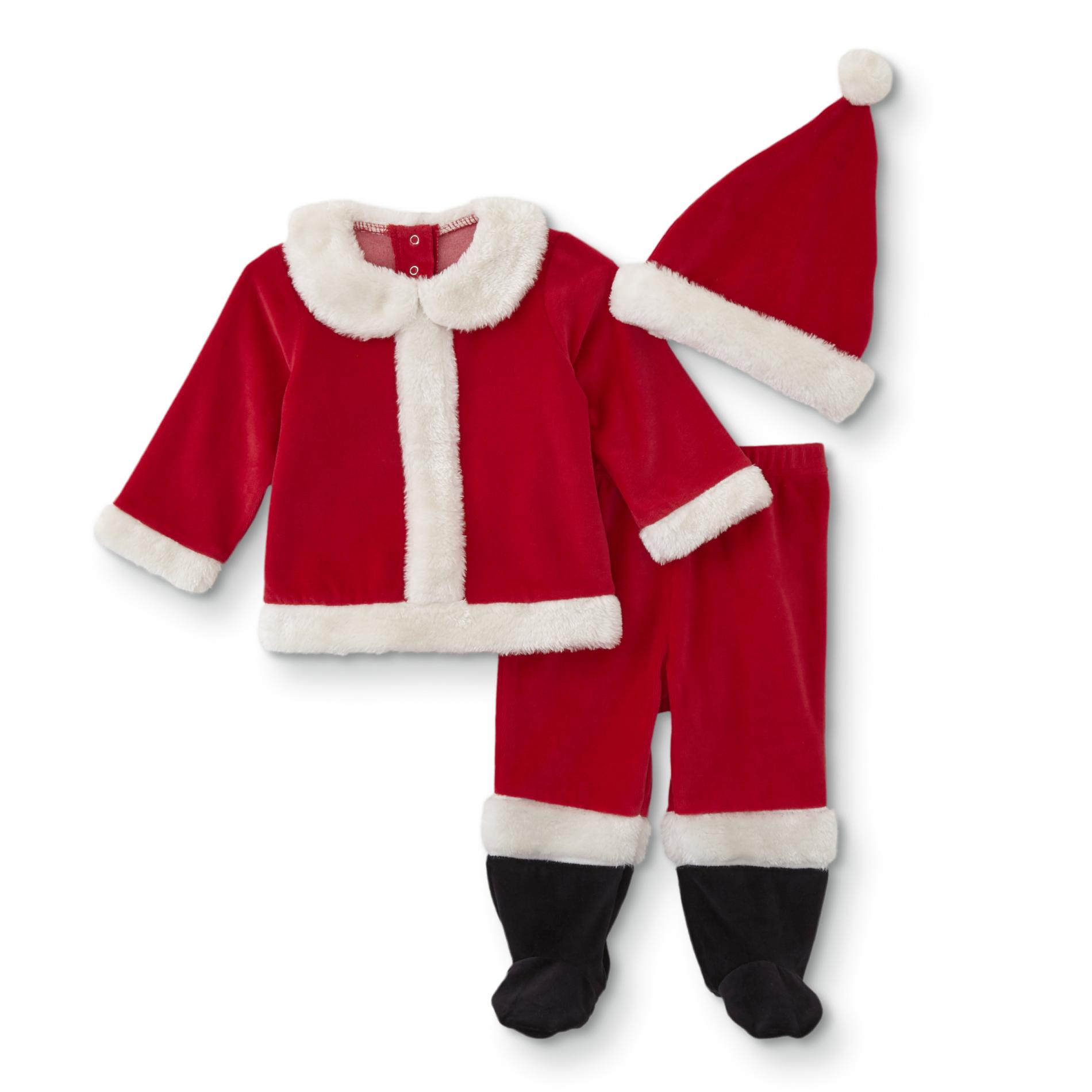 Little Wonders Infants' 3-Piece Santa Claus Suit