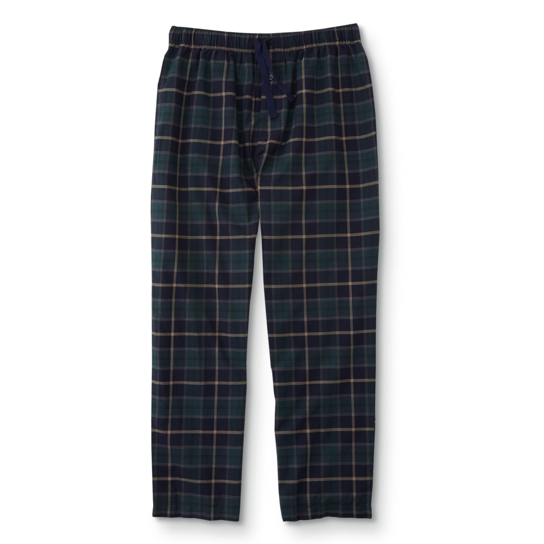 plaid mens pajama pants
