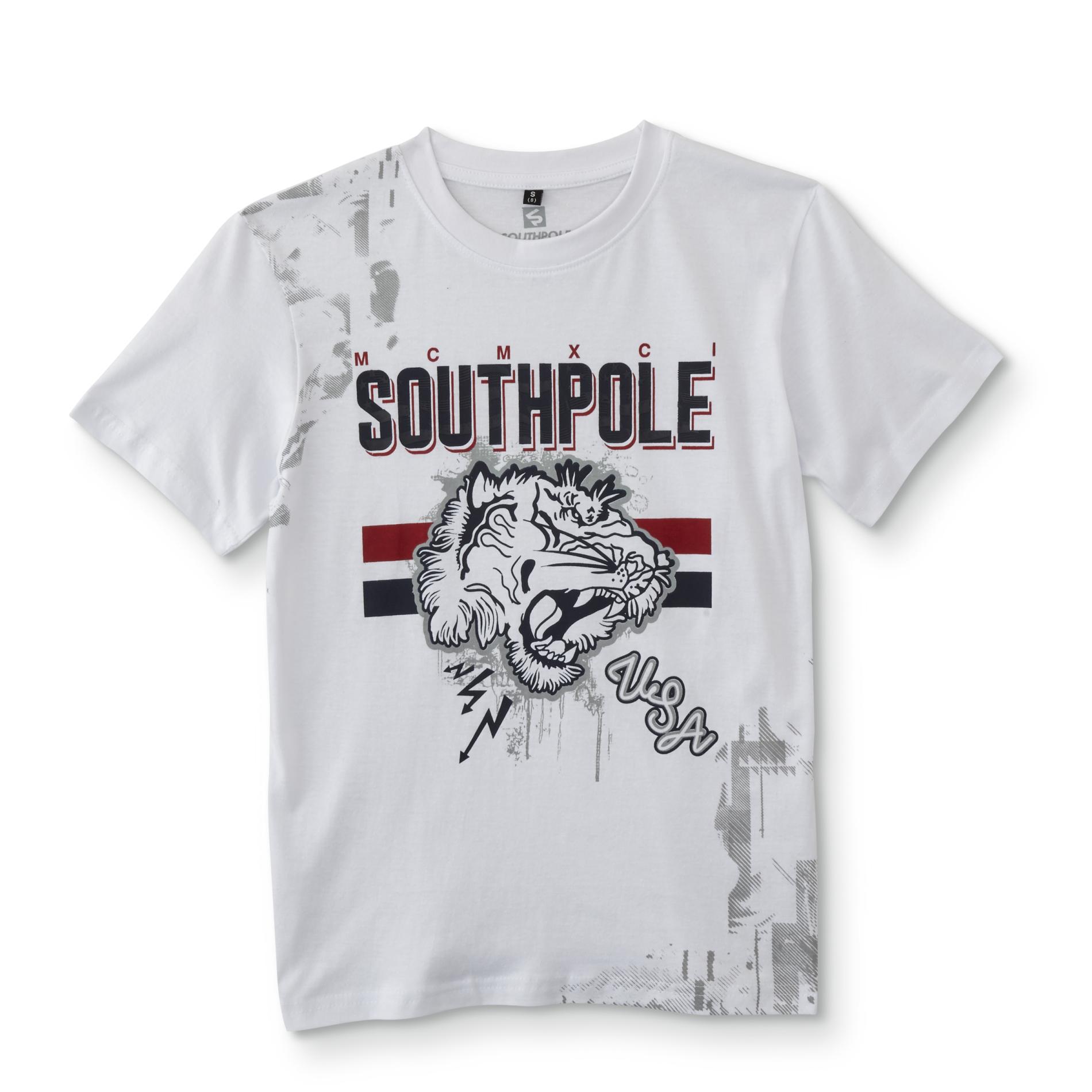 Southpole Boys' Graphic T-Shirt - Tiger
