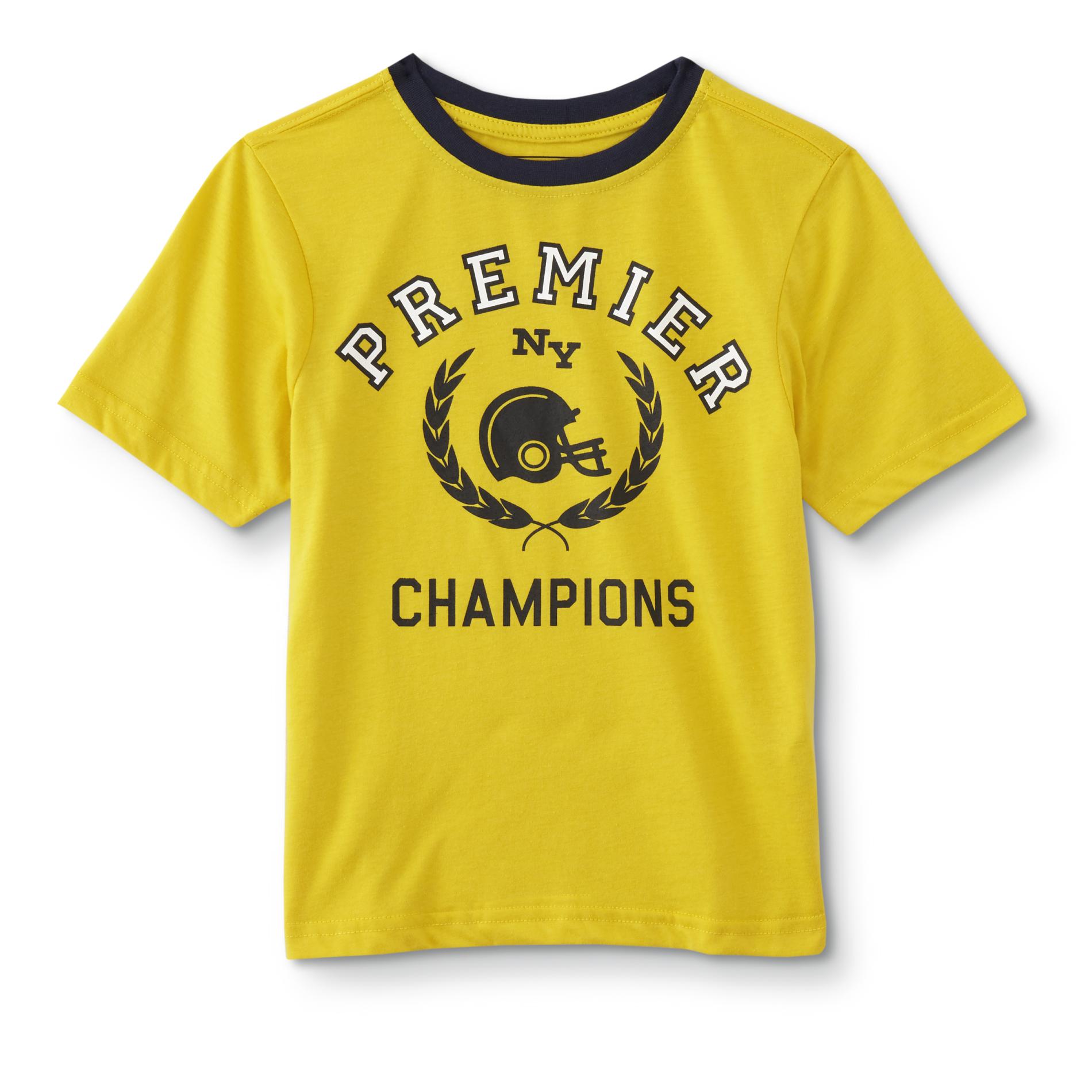 Montage Boys' Graphic T-Shirt - Premier Champions