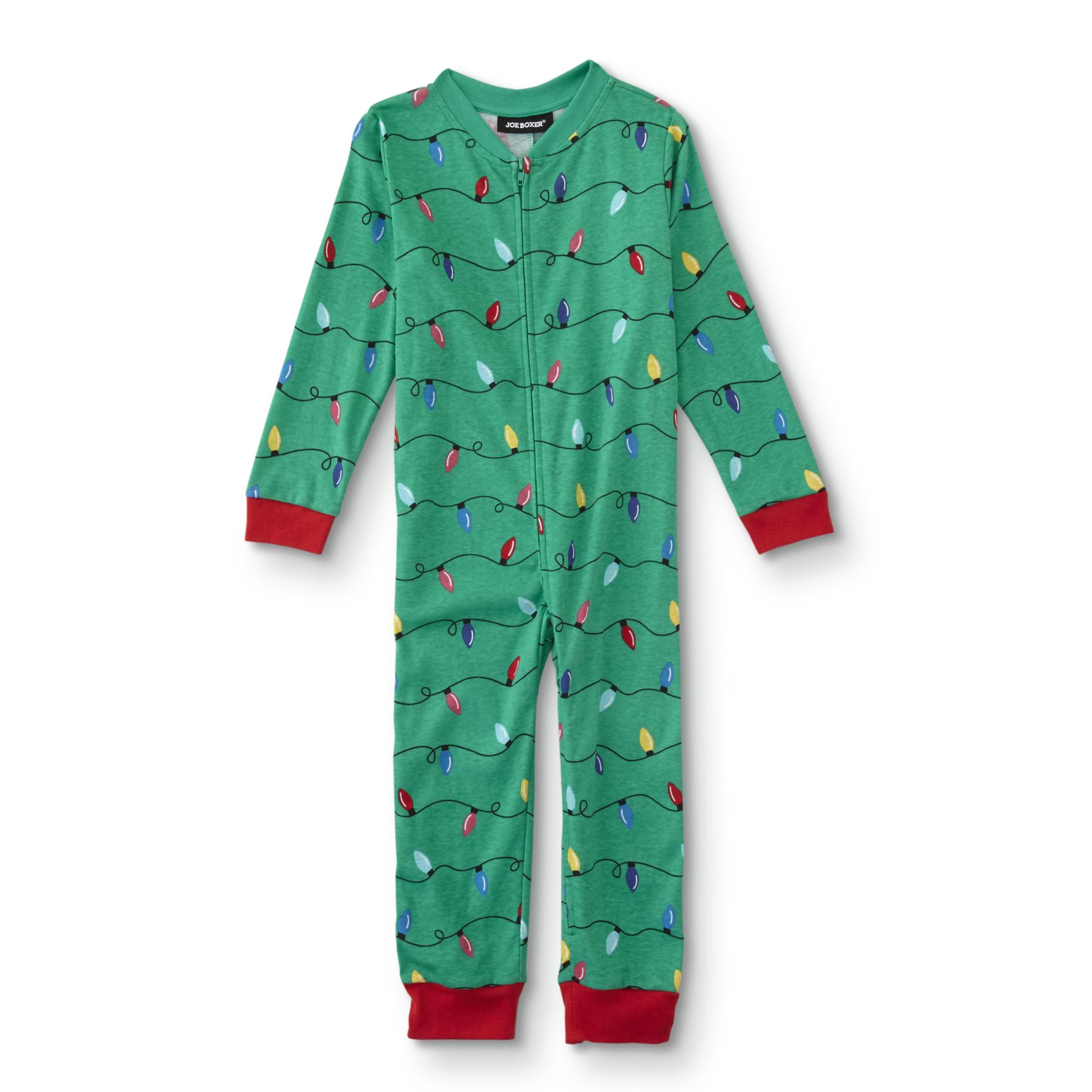 Joe Boxer Infant & Toddlers' Christmas One-Piece Pajamas - Lights