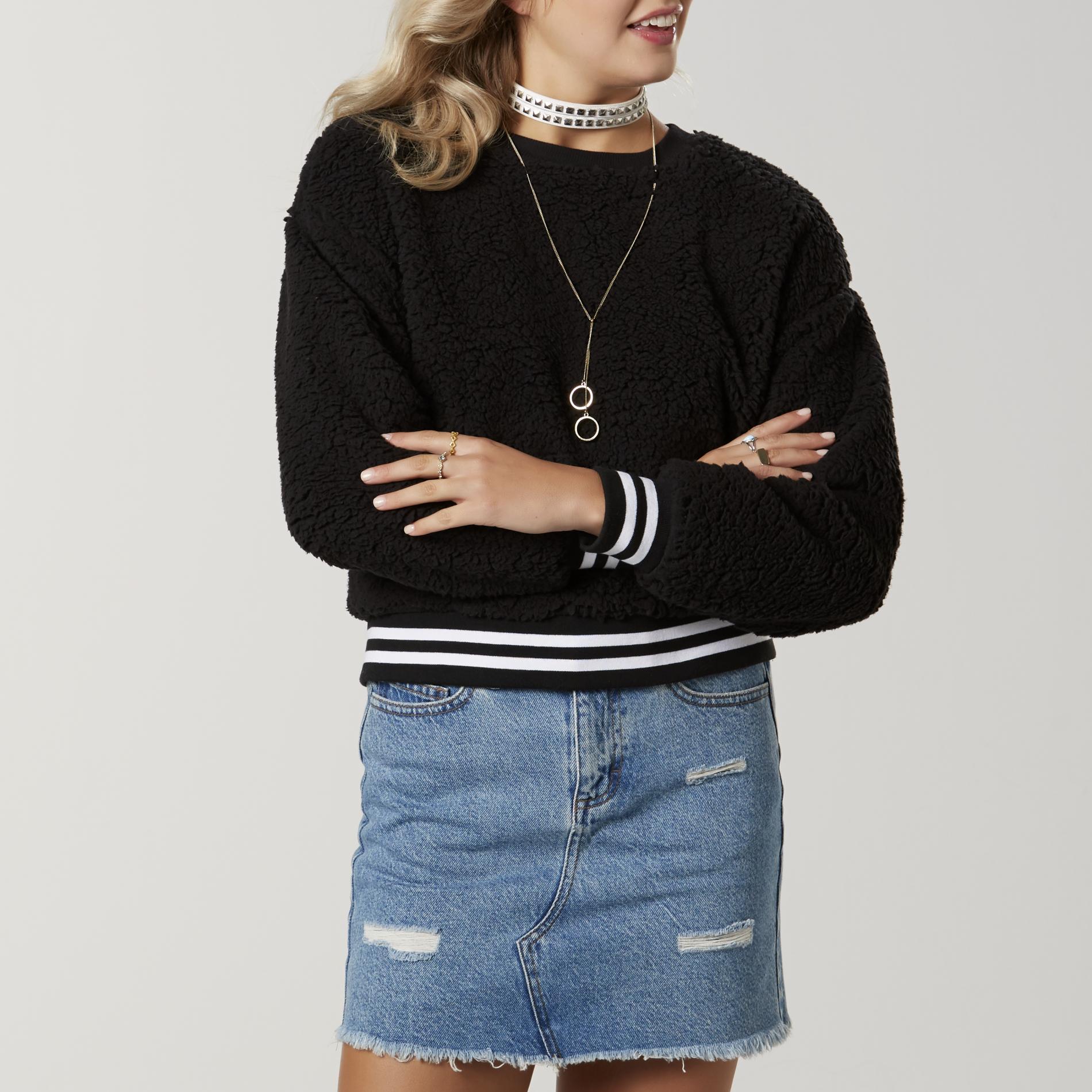 teddy fleece sweater