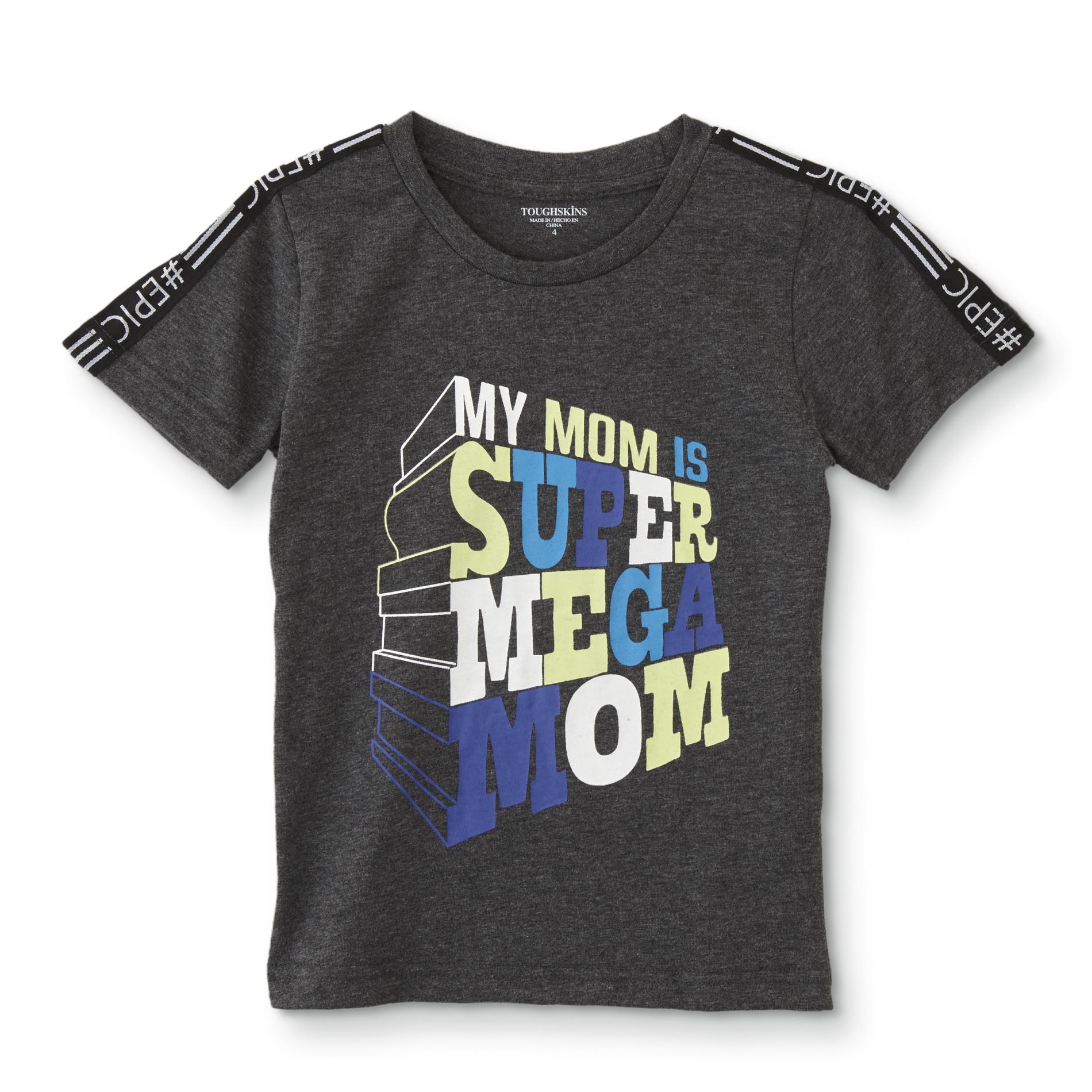 Toughskins Boys' Graphic T-Shirt - Super Mega Mom